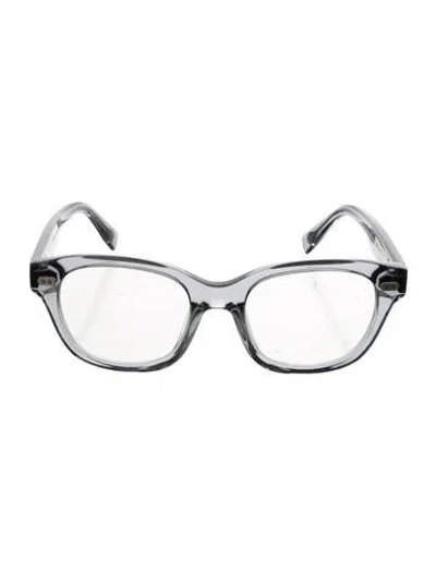 Pre-owned Brunello Cucinelli Cat-eye Eyeglasses In Blue/clear