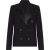 Brunello Cucinelli Cavalry Blazer With Monili In Black