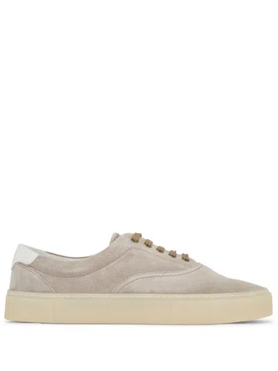 Brunello Cucinelli Cavalry Sneakers Aus Wildleder In Nude