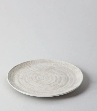 Brunello Cucinelli Ceramic Tradition Charger Plate (32cm) In White