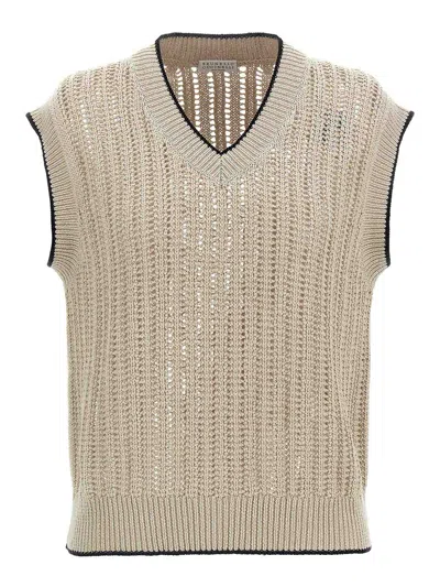BRUNELLO CUCINELLI KNIT VEST