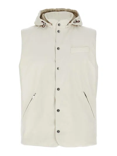 BRUNELLO CUCINELLI WATER-REPELLENT VEST