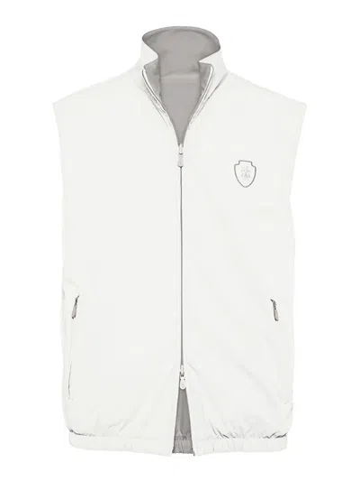 BRUNELLO CUCINELLI CHALECO - BLANCO