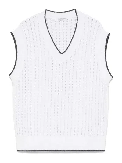 BRUNELLO CUCINELLI KNITTED VEST