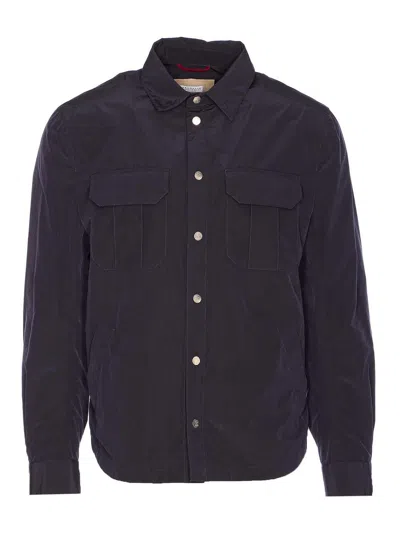 BRUNELLO CUCINELLI CHAQUETA CASUAL - AZUL