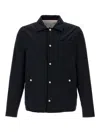 Brunello Cucinelli Water Repellent Jacket Casual Jackets, Parka Blue In Blue