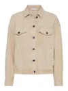 BRUNELLO CUCINELLI FOUR-POCKET JACKET WITH MONILE