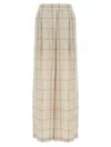Shop Brunello Cucinelli Check Dazzling Pants