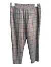 Brunello Cucinelli Check-pattern Trousers In Gray
