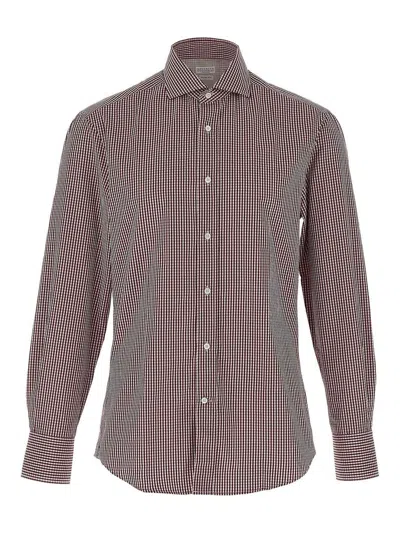 BRUNELLO CUCINELLI CHECK SHIRT