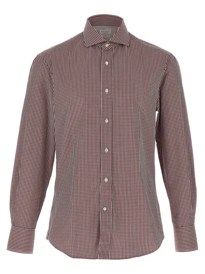 BRUNELLO CUCINELLI CHECK SHIRT