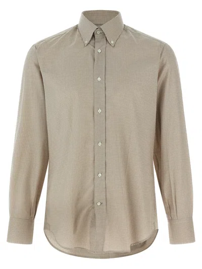 BRUNELLO CUCINELLI CHECK SHIRT