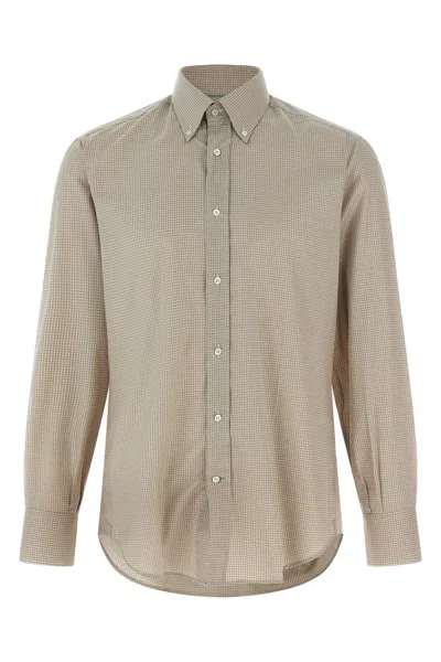 BRUNELLO CUCINELLI CHECK SHIRT