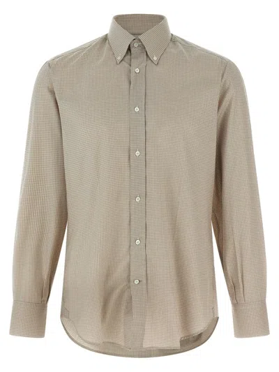 BRUNELLO CUCINELLI BRUNELLO CUCINELLI CHECK SHIRT