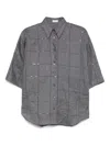 Brunello Cucinelli Checked Shirt