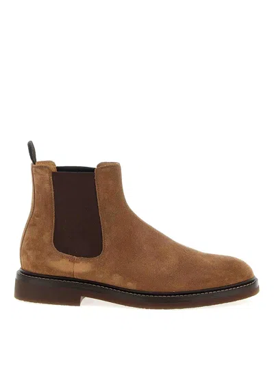 BRUNELLO CUCINELLI CHELSEA ANKLE BOOTS