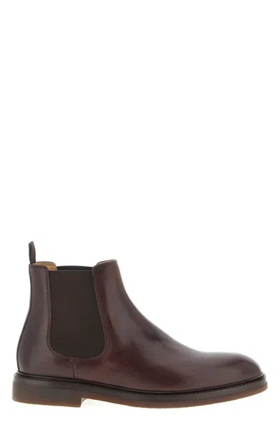 BRUNELLO CUCINELLI CHELSEA ANKLE BOOTS