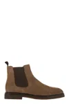 Brunello Cucinelli Chelsea Boot In Suede