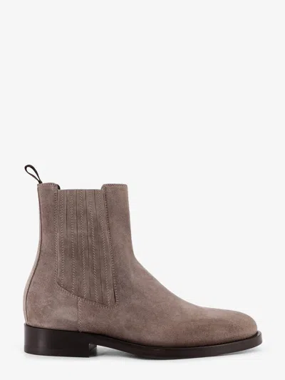 BRUNELLO CUCINELLI CHELSEA BOOT SUEDE ANKLE BOOTS