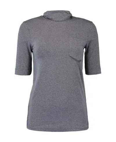 Brunello Cucinelli Chest Pocket Cotton T-shirt In Gray