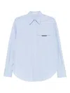 Brunello Cucinelli Women Shirt With Iconic Jewelry Detail In Blue