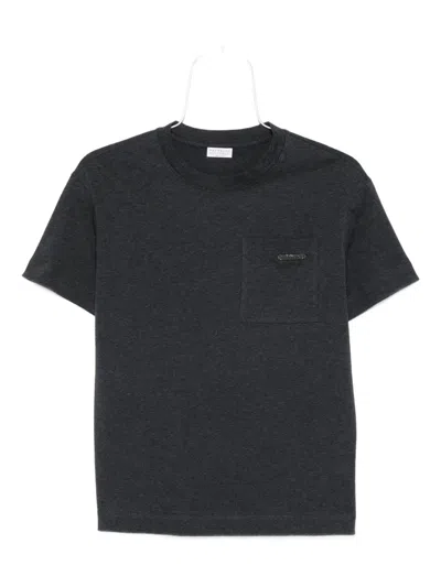Brunello Cucinelli Chest-pocket Short-sleeve T-shirt