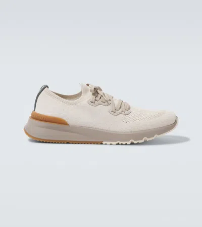 BRUNELLO CUCINELLI CHINÉ SNEAKERS