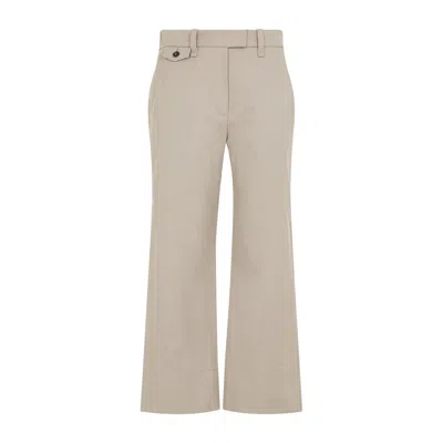 BRUNELLO CUCINELLI BRUNELLO CUCINELLI CHINO CROPPED PANTS WOMEN