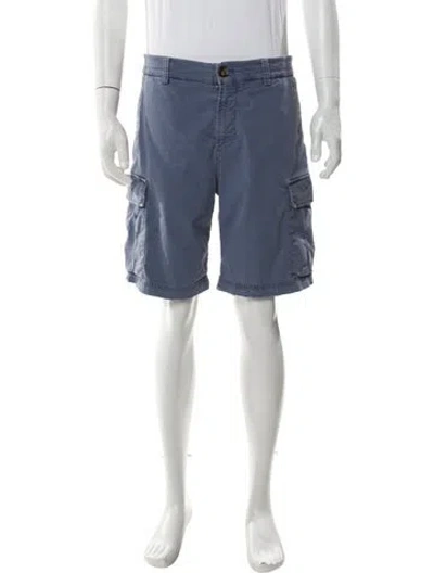 Pre-owned Brunello Cucinelli Chino Shorts In Blue