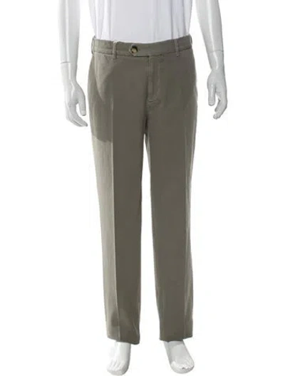 Pre-owned Brunello Cucinelli Chinos In Gray