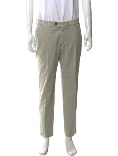 Pre-owned Brunello Cucinelli Chinos In Green