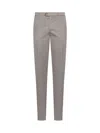 Brunello Cucinelli Chinos In Kaky
