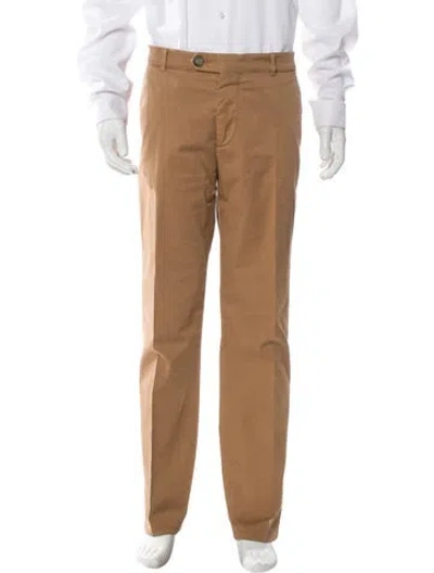 Pre-owned Brunello Cucinelli Chinos In Neutral