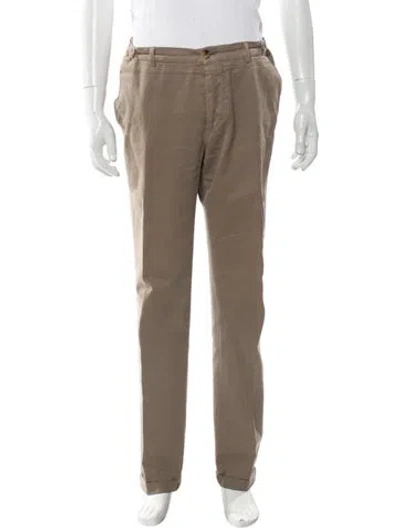 Pre-owned Brunello Cucinelli Chinos In Neutral