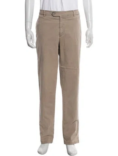 Pre-owned Brunello Cucinelli Chinos In Neutral
