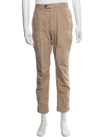Pre-owned Brunello Cucinelli Chinos In Neutral