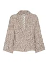 Brunello Cucinelli Chunky Cardigan In Sand