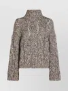 Brunello Cucinelli Women Wool And Cashmere Sweater With Sequins In Neutral