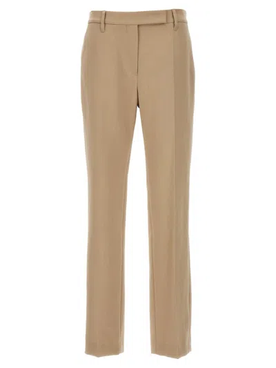 Brunello Cucinelli Cigarette Pants In Brown