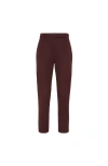 Brunello Cucinelli Cigarette Trousers With Monili