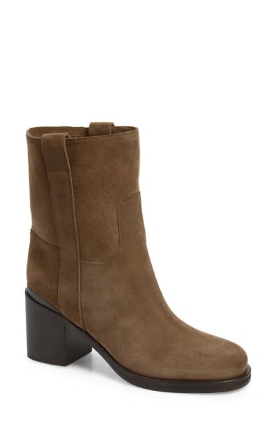 Brunello Cucinelli City Boot In Brown