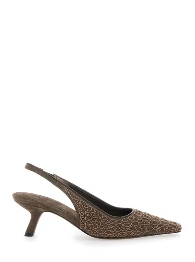 BRUNELLO CUCINELLI CITY SLINGBACK HEELS