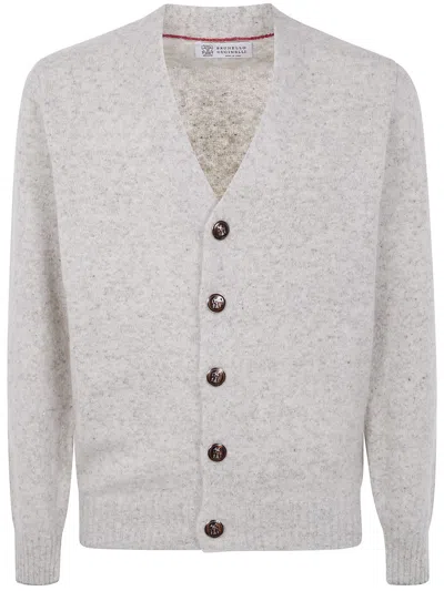 BRUNELLO CUCINELLI BRUNELLO CUCINELLI CLASSIC CARDIGAN CLOTHING