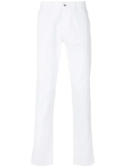 Brunello Cucinelli Gabardine Italian Fit Pants In White