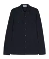 Brunello Cucinelli Classic-collar Cotton Shirt In Black