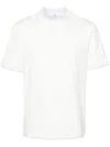 Brunello Cucinelli Classic Crew Neck T-shirt For Men In White