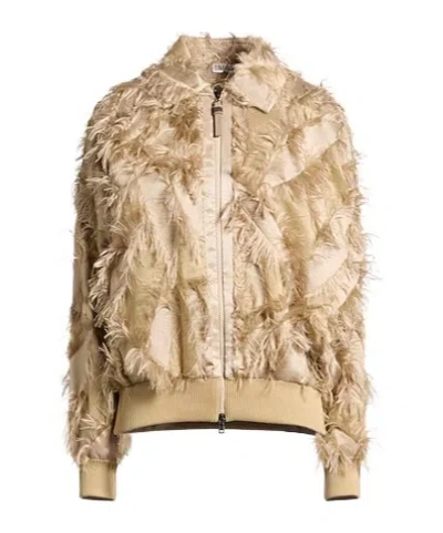Brunello Cucinelli Classic Short Jacket In Neutral