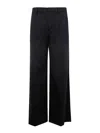Brunello Cucinelli Tailored Trousers With Wide Leg In Black