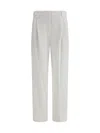 Brunello Cucinelli Women Classic Trousers In White