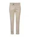 Brunello Cucinelli Cotton Pants In Nude